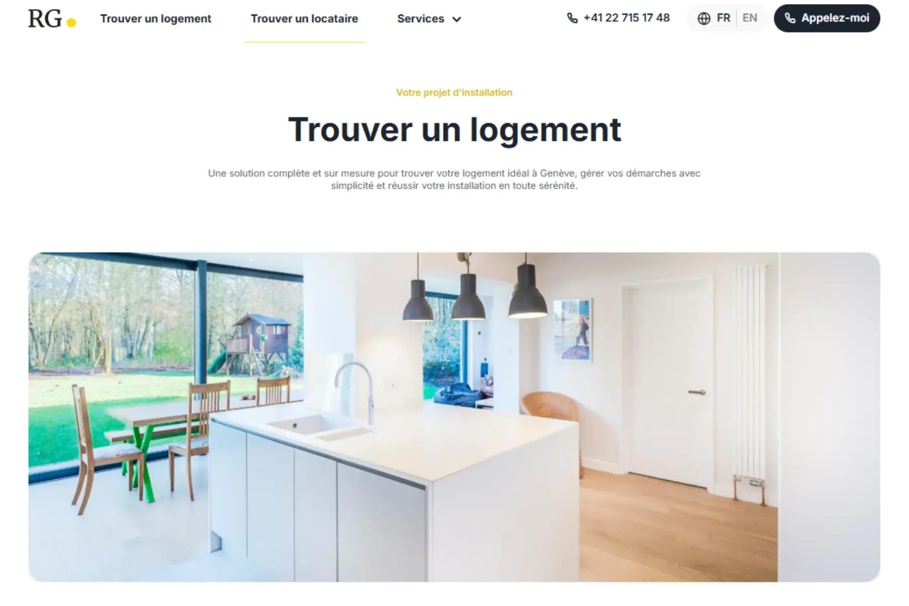 Services de recherche de logement de Relocation Genevoise Services de recherche de logement de Relocation Genevoise