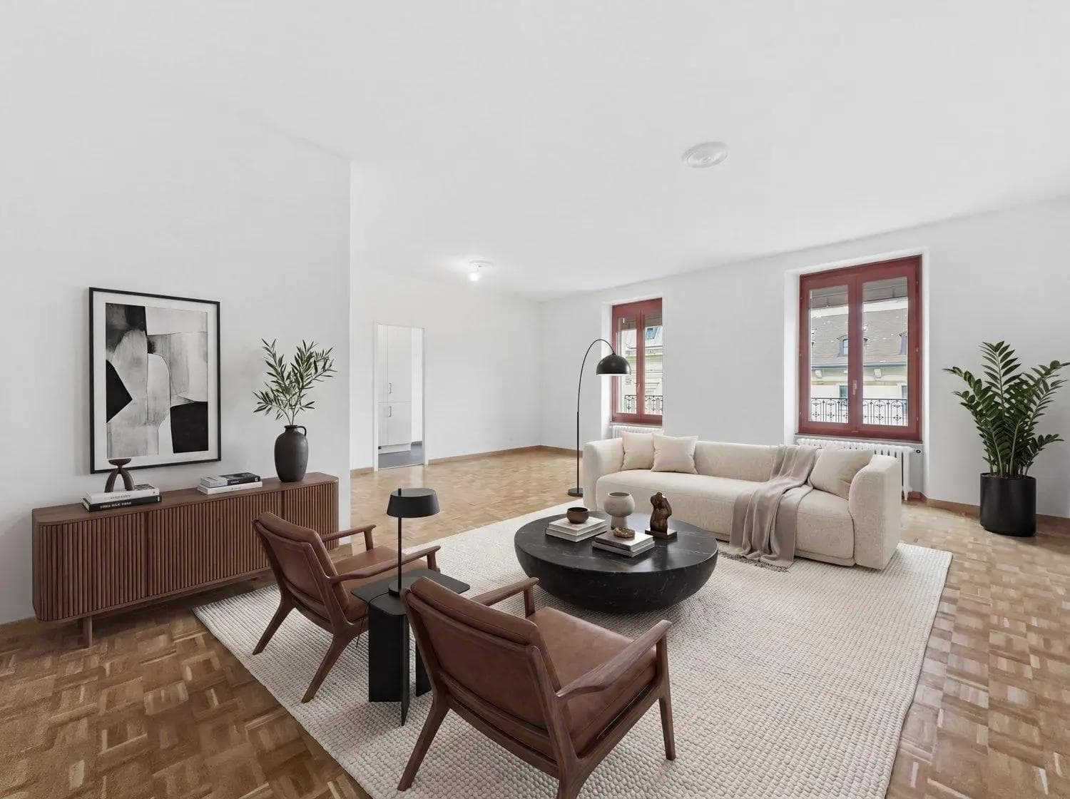 Magnifique appartement de 3 chambres au Boulevard des Philosophes - Séjour Magnifique appartement de 3 chambres au Boulevard des Philosophes - Séjour