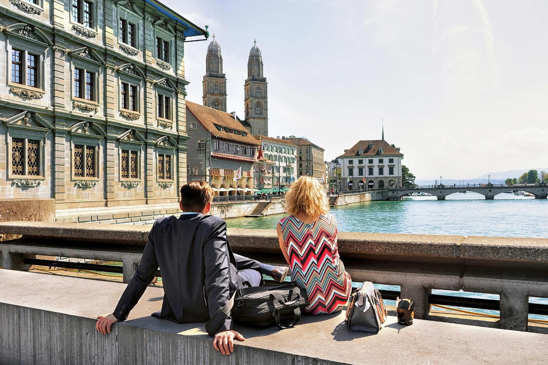 Une vie paisible en Suisse. Une vie paisible en Suisse.