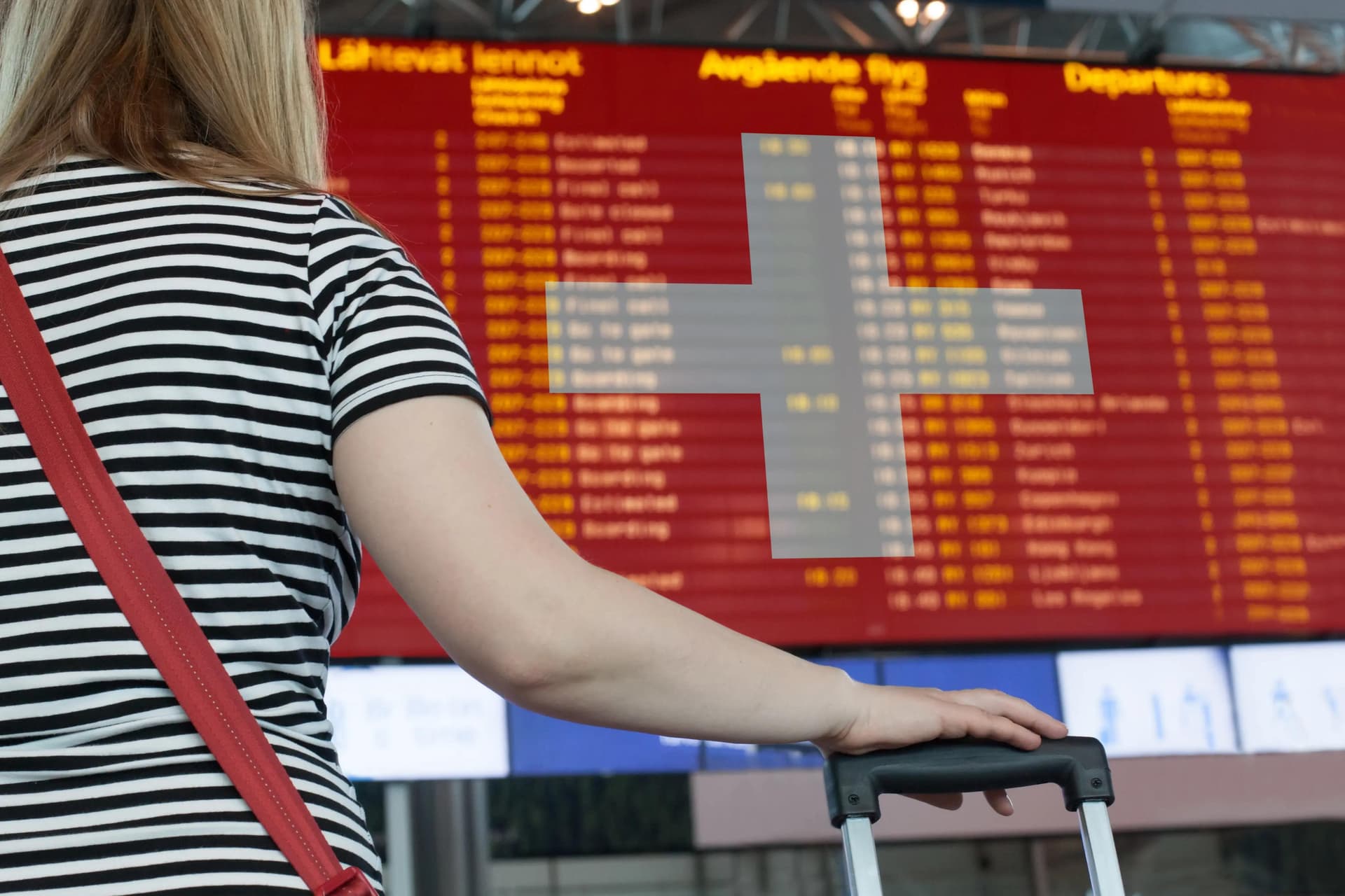 An expat is leaving Switzerland An expat is leaving Switzerland