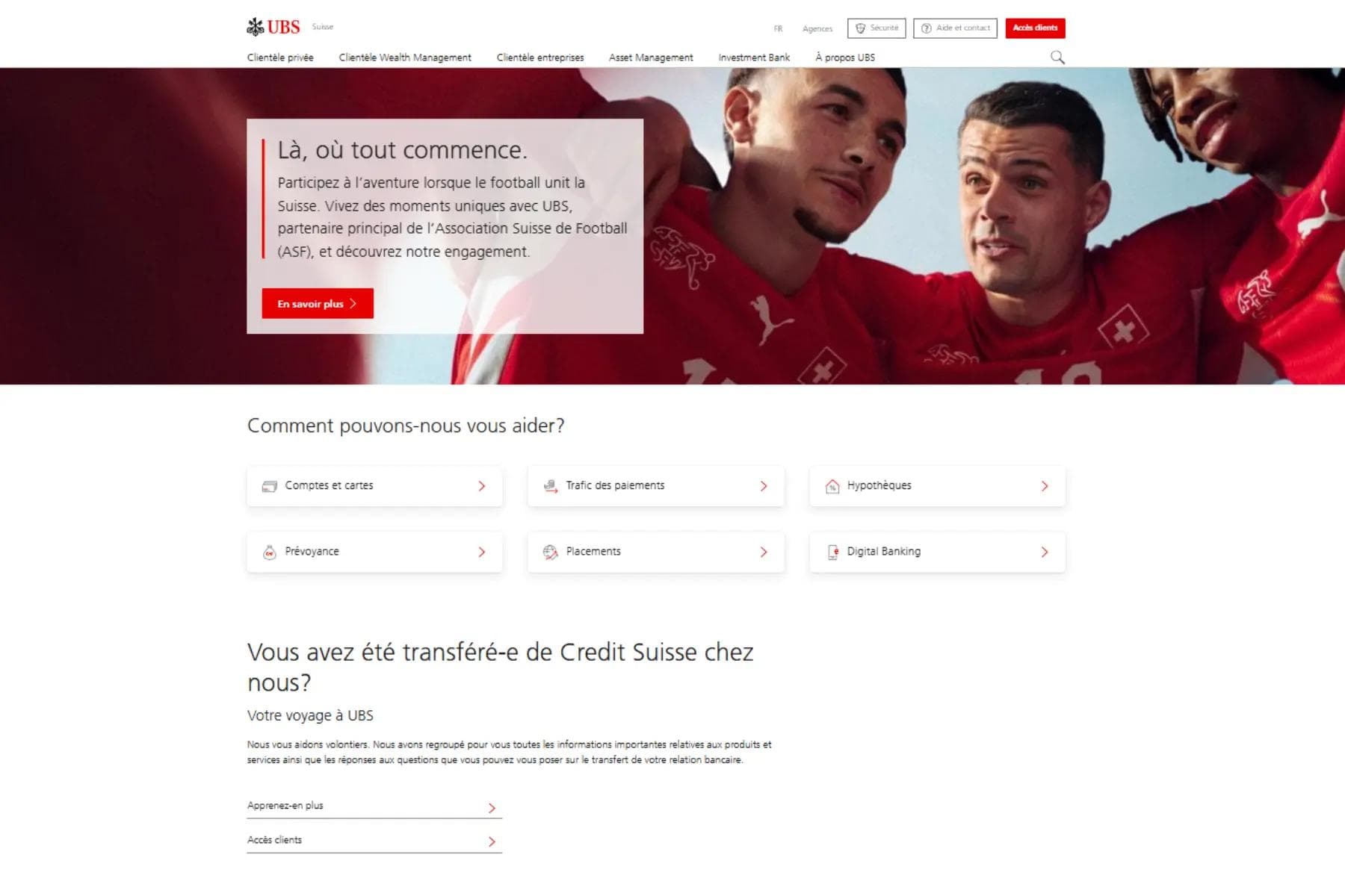 UBS est l'une des banques les plus populaires en Suisse UBS est l'une des banques les plus populaires en Suisse